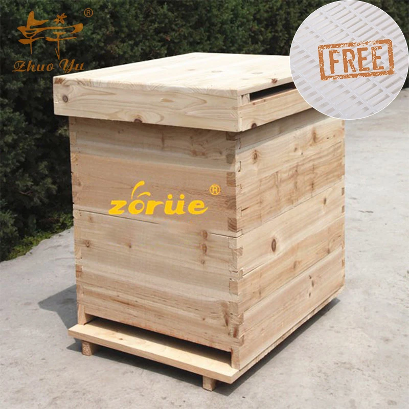 

Высококачественные экологичные деревянные ульи Лангстрота из ели, двухслойные, для пчеловодства, производство Китай, с 1 годом онлайн-поддержки