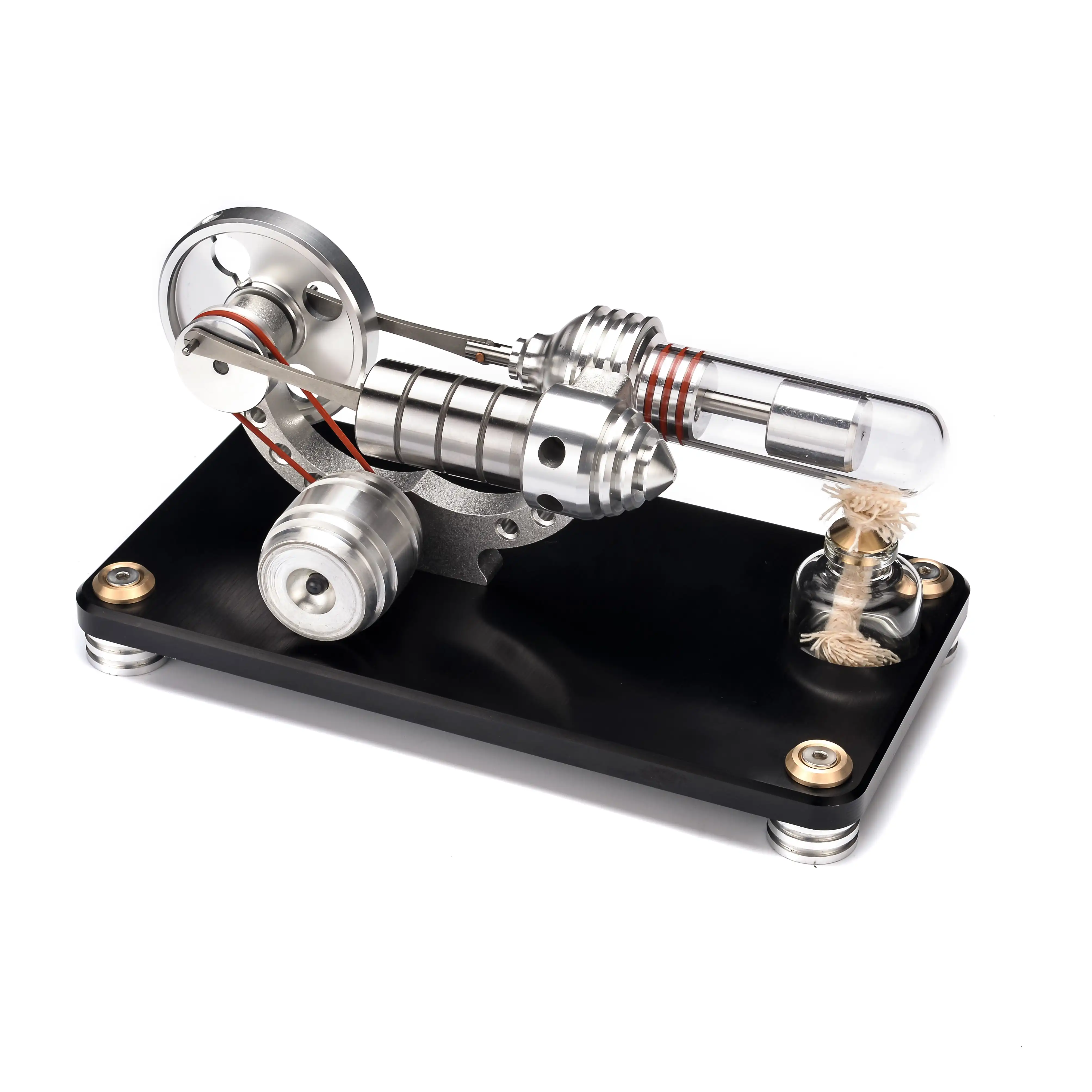 Stirling Engine Model with LED Motor - M14-03-L