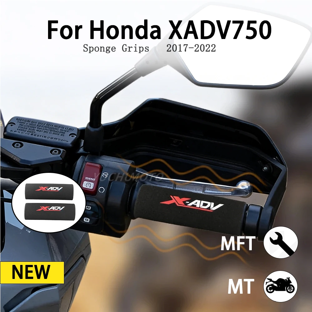 Accessori per Honda X-ADV 750 2023-2024, Copri Manopole Antiurto in Spugna Antiscivolo per Moto