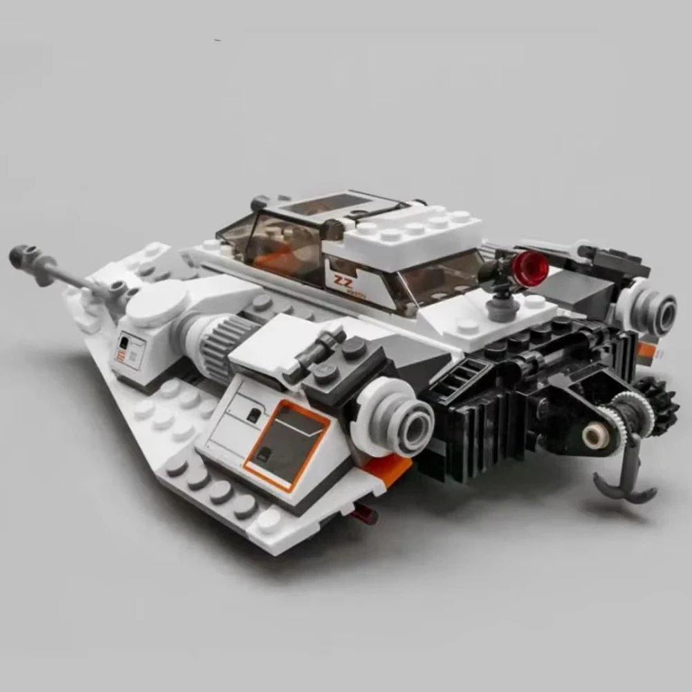 مكعبات بناء من الطوب لإصدار الذكرى العشرين من MINISO، نموذج Snowspeederb، ألعاب تعليمية، هدية متوافقة مع