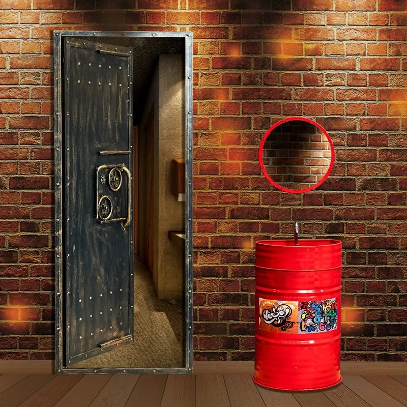 Economical retro indoor door Bar B & B door Toilet door Creative door Industrial wind door Box door Container door