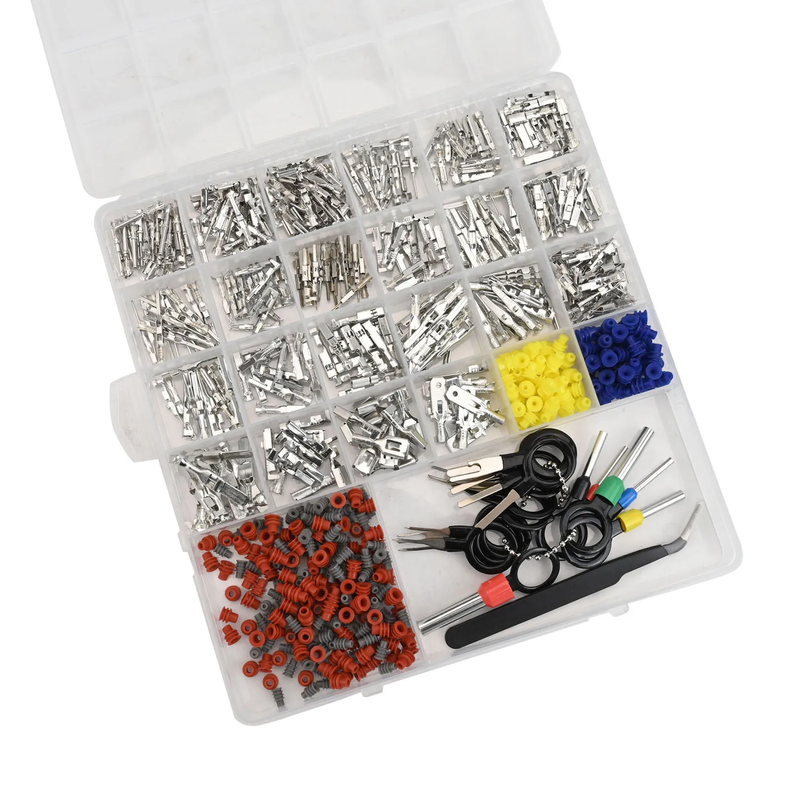 Repair Tasks Wire Terminal Kit Automotive Wire 8 Different Sizes Available Efficiently Organized Kit Professional Tool Set