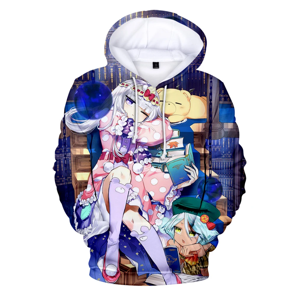 Harajuku Popular Youthful Sleepy Princess In The Demon Castle 3D print Hoodies Sweatshirts Casual Long Sleeve Pullovers