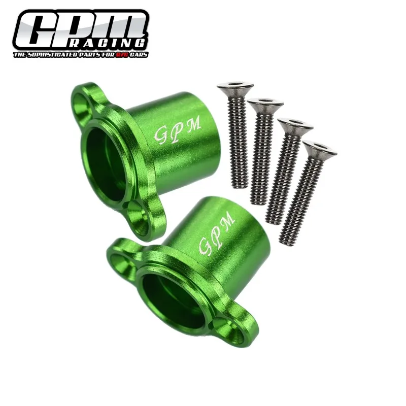 Адаптеры задней оси GPM Alloy для LOSI 1/10 Baja Rey 1.0 Hammer U4 Rock (модели LOS03008 LOS03009)