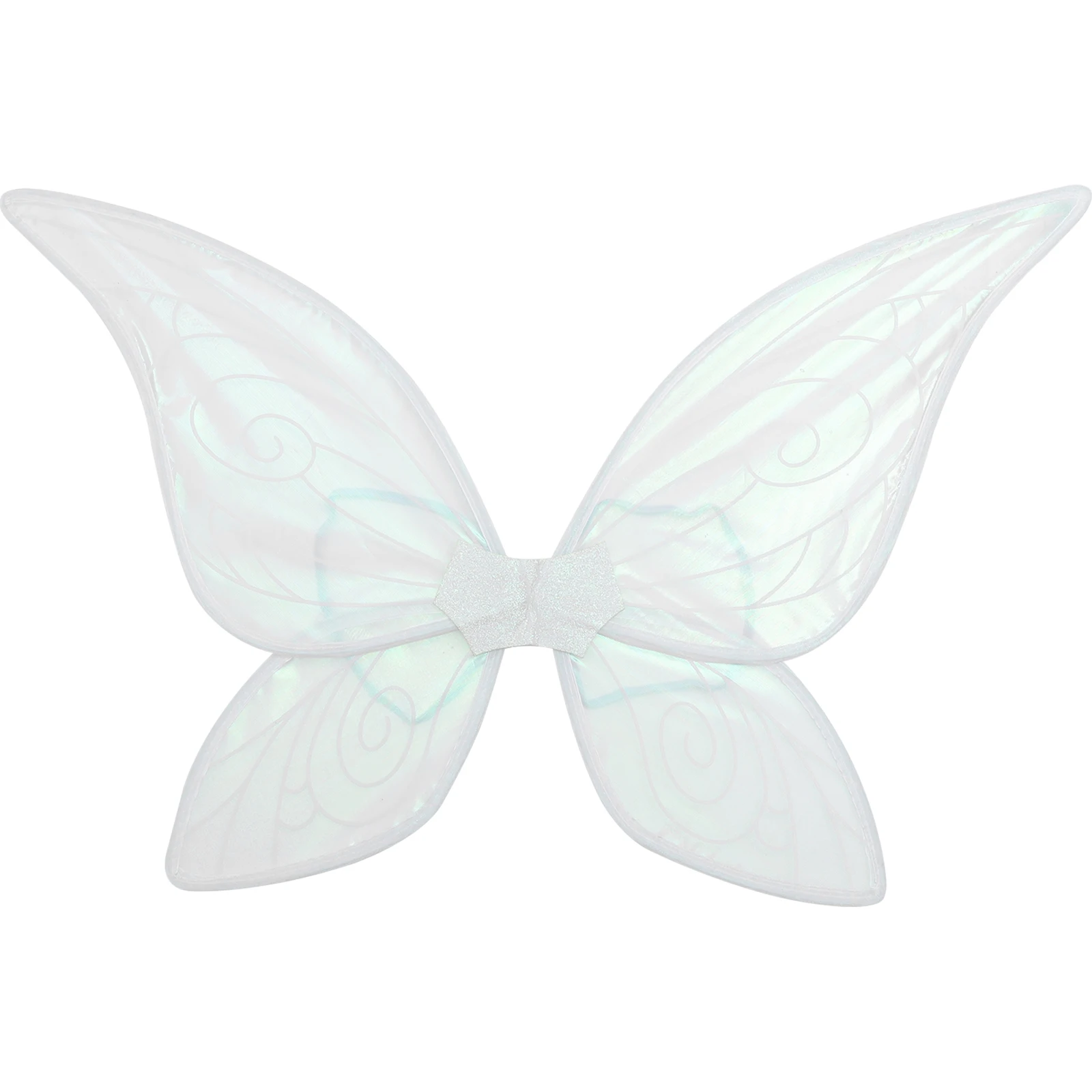 

Glowing Butterfly Wings for Girls Costume Butterflies Makeup Props Fairy 's White