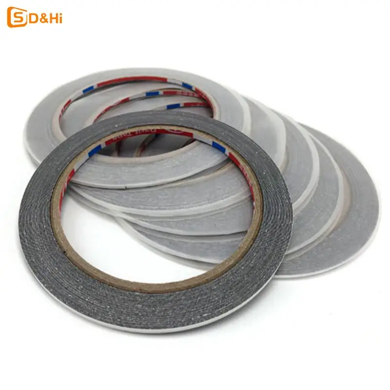 10m Thick 0.3mm Sticker Double Side Adhesive Tape Fix For Cellphone Touch Screen LCD Mobile Phone Repair Tape