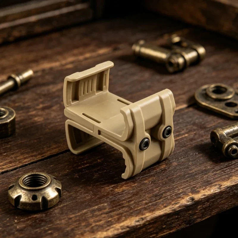 Tactical Universal Rifle Gun Mag Parallel Connector Double Magazine Coupler Clip for M4 AR-15 Hunting Accessory