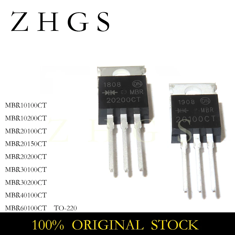 10pcs MBR30100 TO220 MBR30100CT TO-220 MBR10100CT MBR10200CT MBR20100CT MBR20150CT MBR20200CT MBR30200CT MBR40100CT MBR60100CT