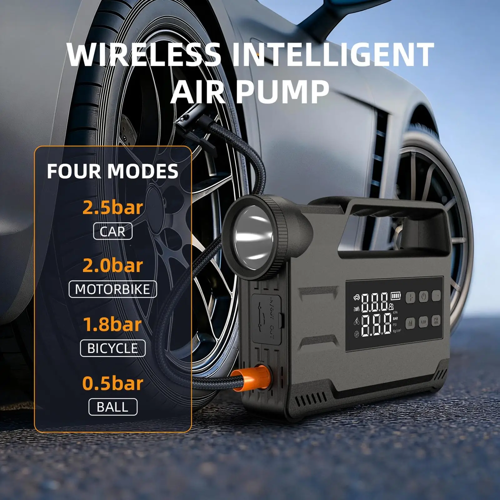

Air Compressor Multipurpose Portable Replacement Sturdy Fittings Air Pump