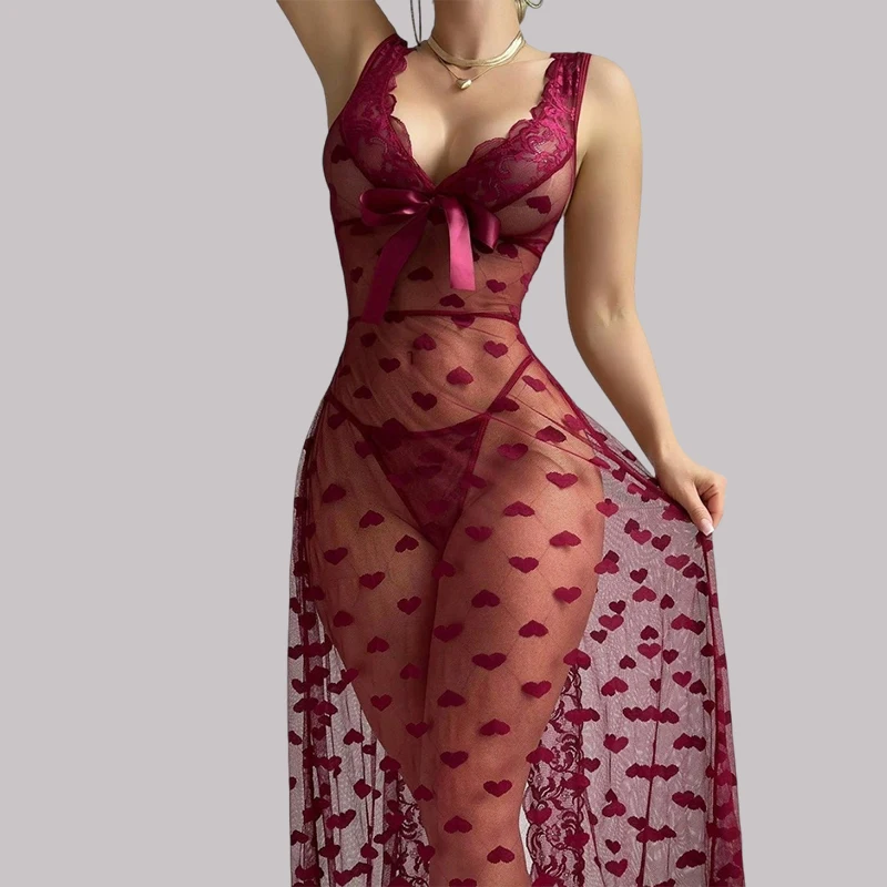 

Сексуальное платье Tornova, эротическое прозрачное сетчатое платье на бретельках, женское тонкое платье со сборками вместе, декор с бантом и узлом, соблазнительное элегантное платье