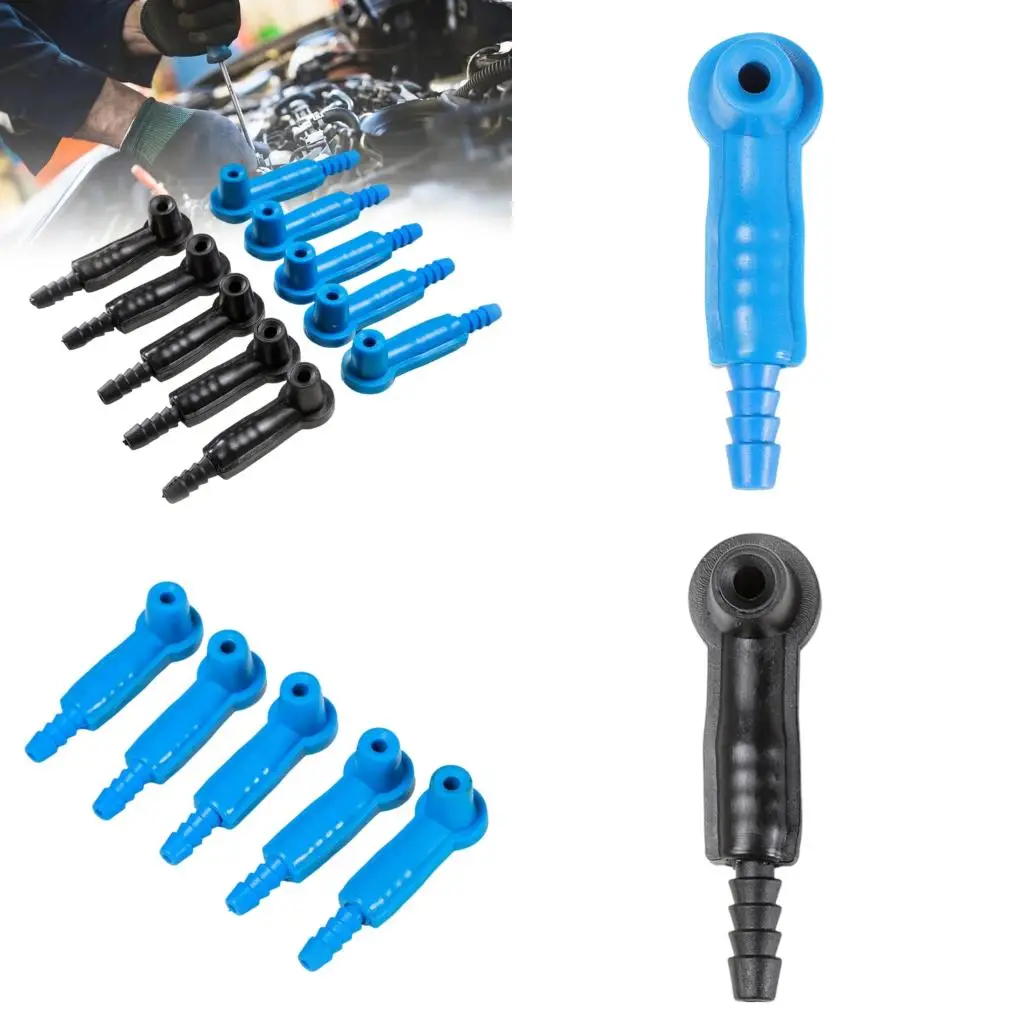 10pcs Professional Brake Fluid Changer Connector Bleeder Pump Exchange Adapter