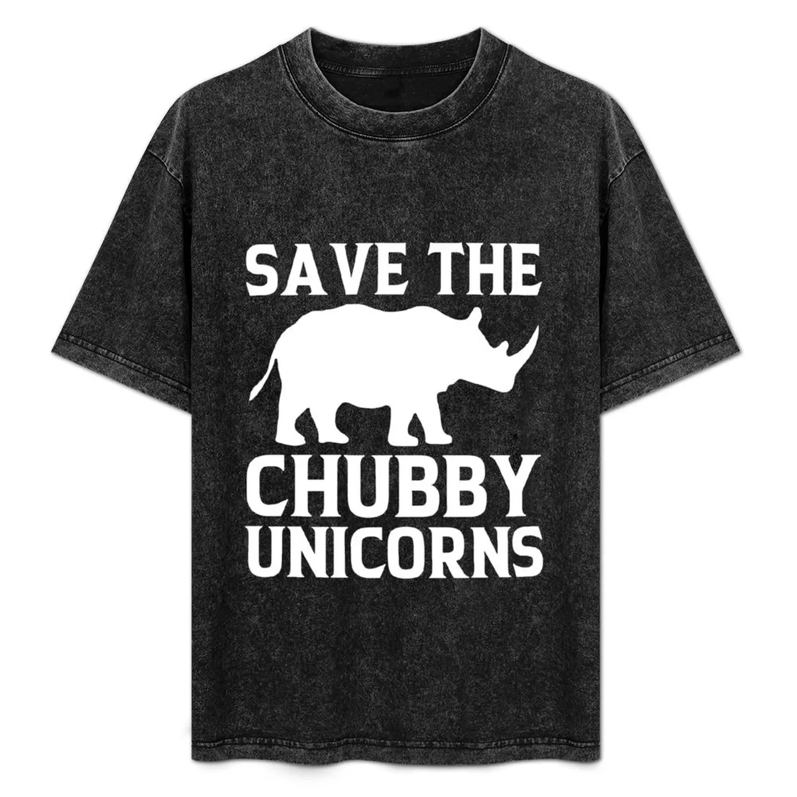 

Save the chubby unicorns T-Shirt heavyweights vintage graphic tee clothing for men