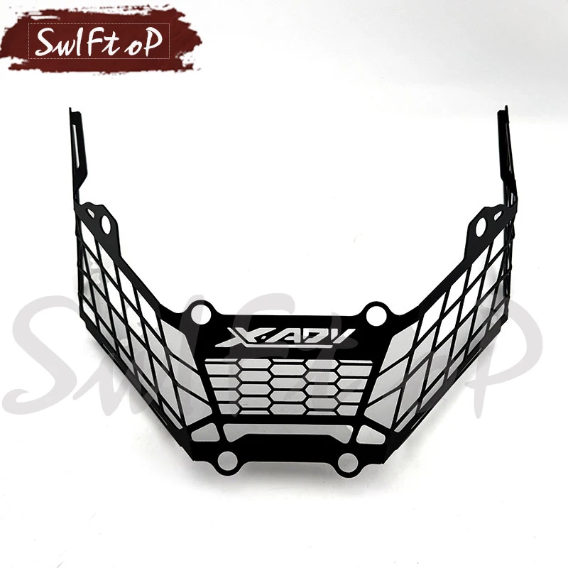 For Honda X-ADV750 XADV750 2017 2018 19 20 21 Motorcycle Front Headlight Head Lamp Light Grille Guard Cover Mesh Guard Protector
