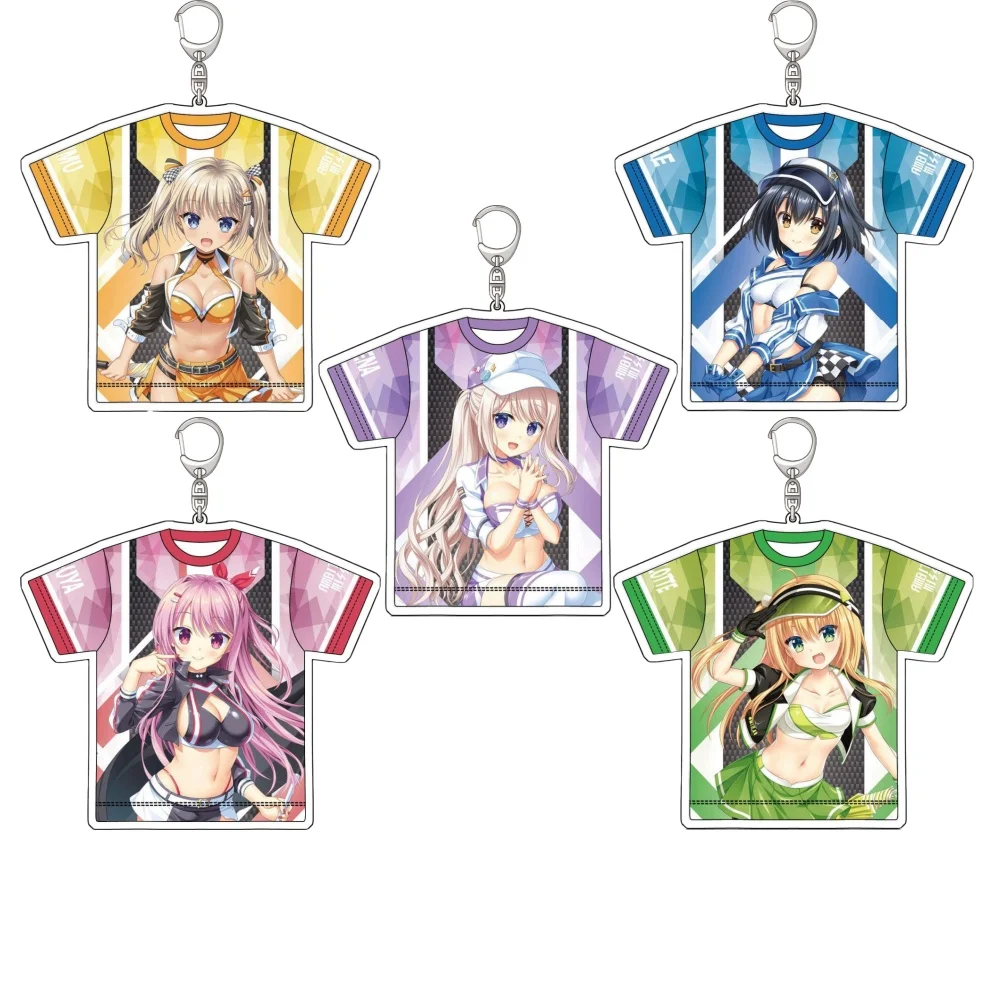 Anime Peripheral Store Ambitious Mission Atena Yae Kaguya RQ T Shirt Ver Acrylic Keychain Pendant Ornamen Fans Gifts About 6cm