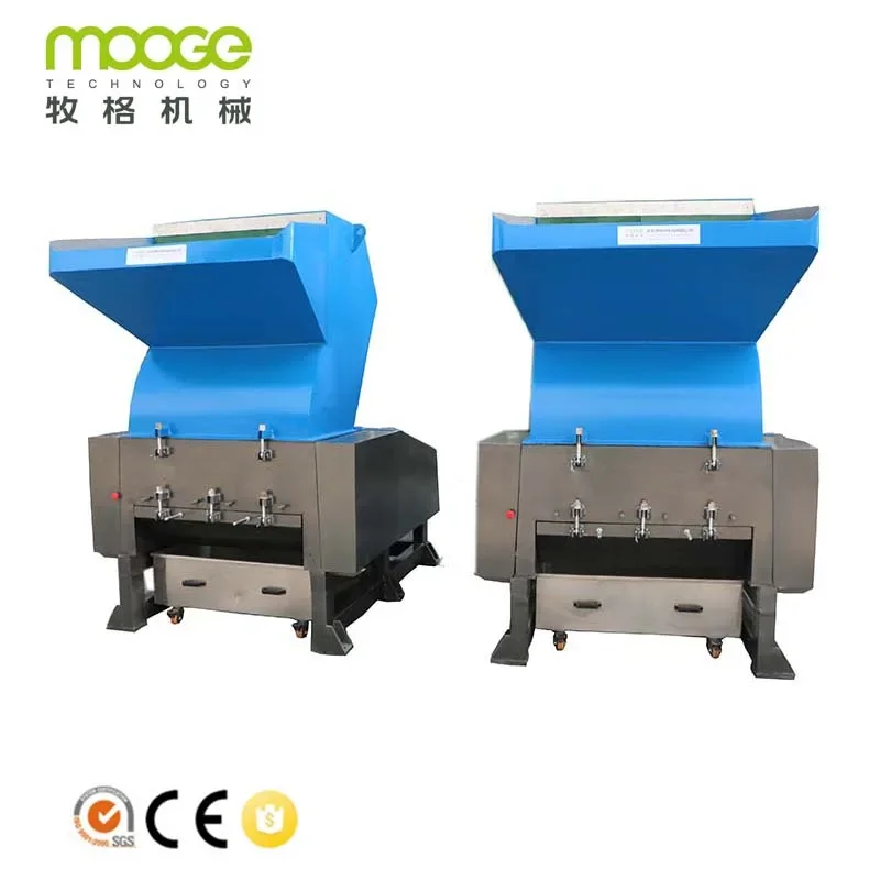 Plastic Crushing PET Bottle Shredder Machine Mini Plastic Grinder