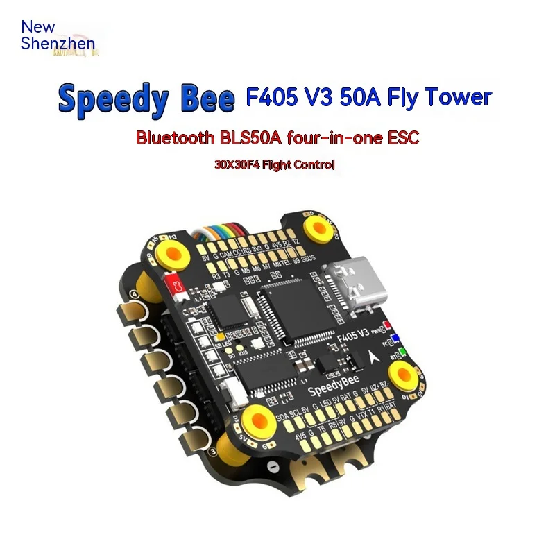 

Speedybee F405 V3 50a Flying Tower Bluetooth Bls 50a Four In One Electrical Adjustment 30x30f4 Flight Control