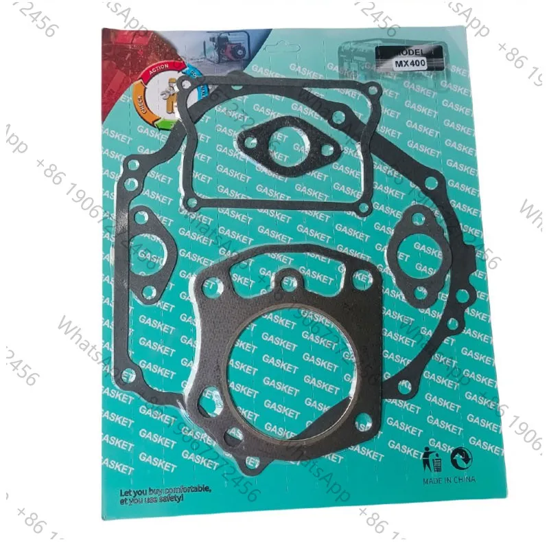 MX400 Full gasket set  MX360 MX400 15HP 402CC engine cylinder muffler carburetor carburettor intake crankcase seal
