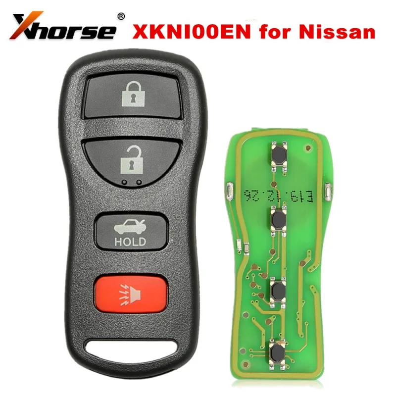 

10PCS Xhorse XKNI00EN Wire Remote Key for Nissan Separate 4 Buttons (English Version) Working with VVDI MINI Tool