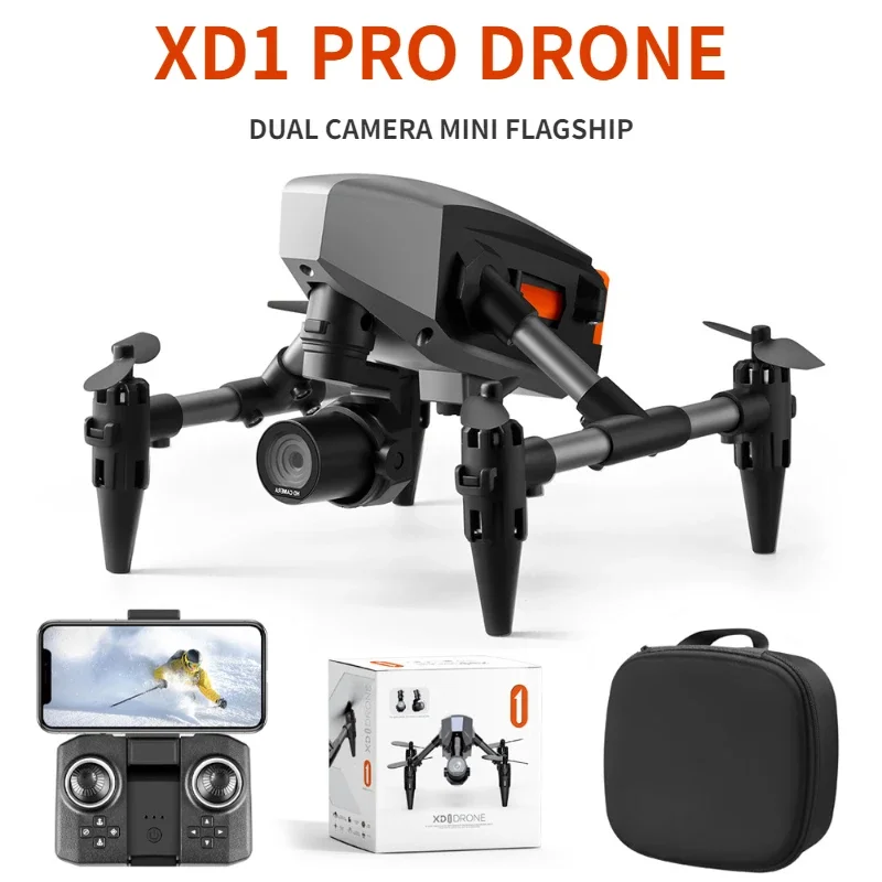 2024 New XD1 Mini Drone With 4K Camera RC Helicopter Gesture Sensing with ESC Dron RC Plane Quadrocopter Remote Control Toy Gift