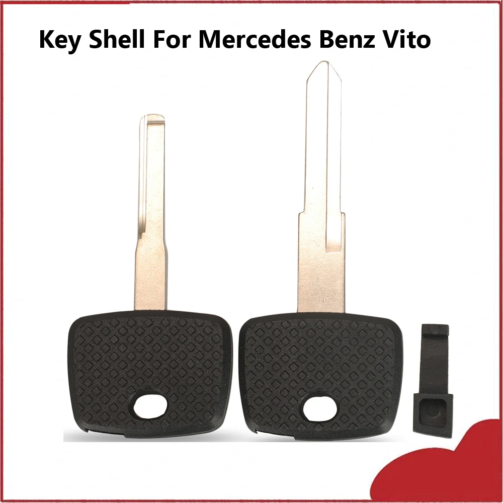 jingyuqin New X1 X5 Remote Car Key Shell Case For Mercedes Benz Vito Actros Sprinter 1997~2007 V Class 2001 HU72/YM15 Blade