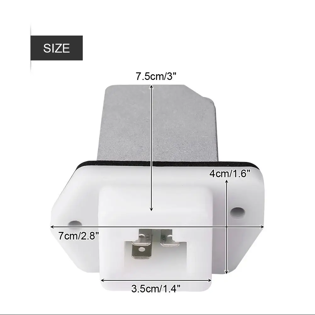 1pc Blower Control Amplifier Module Resistor for Nissan rogue sentra NV 27761-4BA0A Blower Control Amplifier Plastic Metal