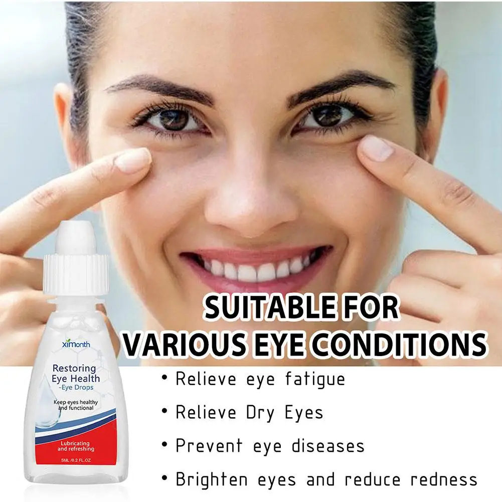 

New Blueberry Lutein Eye Drops Eyes Pain Dry Itchy Protect Liquid Products Vision Eyesight Care Myopia Care Fatigue Improve H3Y0