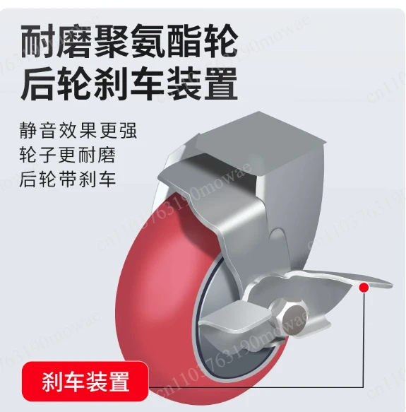 Lifting Table Trailer  and Manual Lifting Platform Truck Scissor Hydraulic Lift Loading Unloading Truck Small