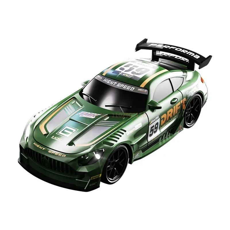 New Product 1:64 Desktop Mini Rc Professional High-Speed Racing Car Four-Wheel Drive Drifting Variable Speed Car Boy Model Toy
