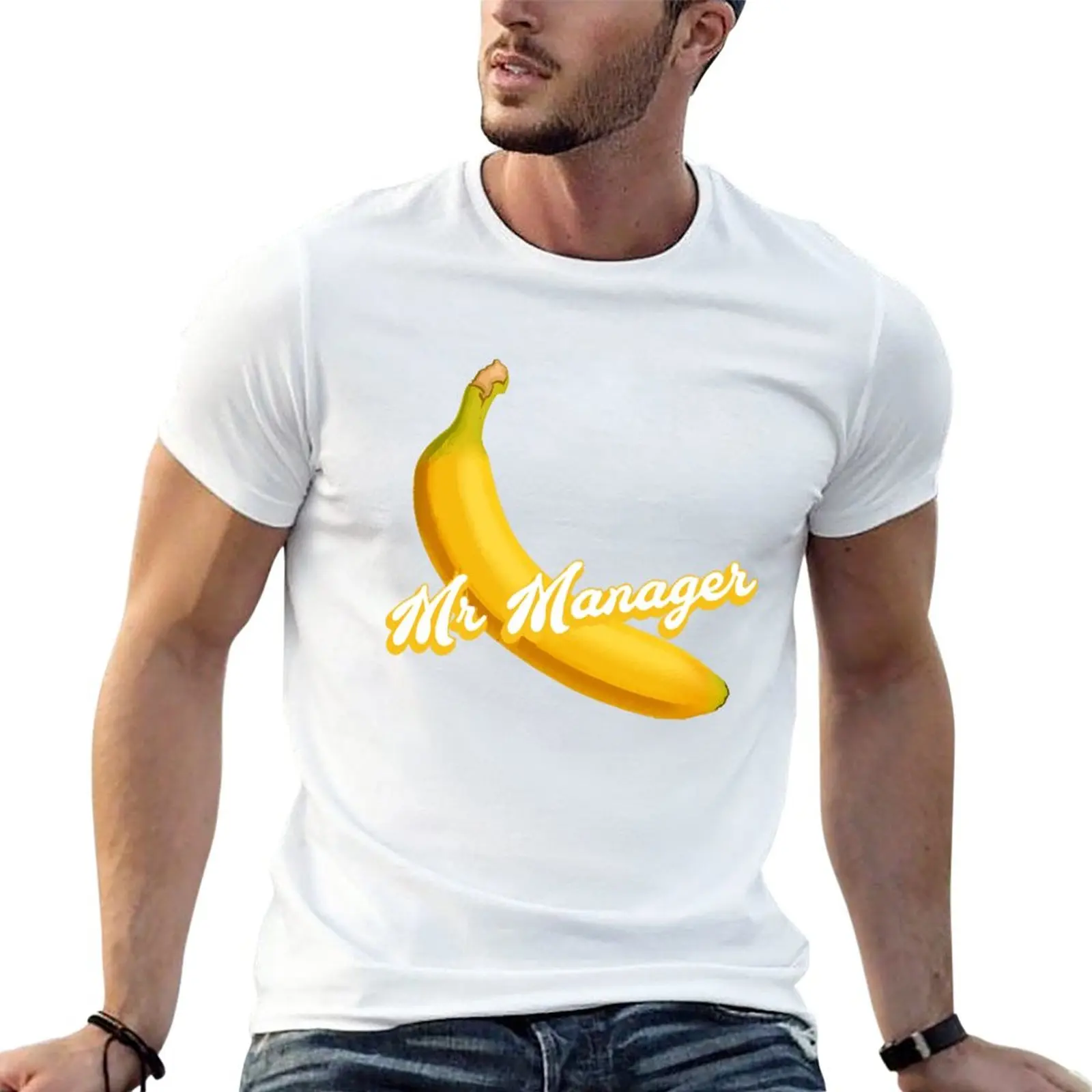 New Bluths Banana Stand Mr Manager T-Shirt vintage clothes Short t-shirt anime mens t shirts