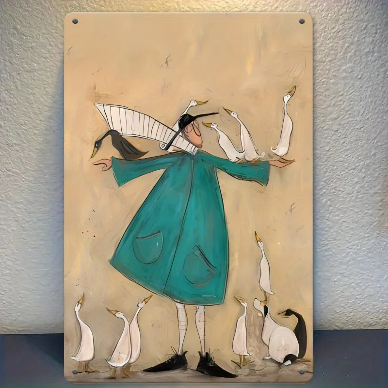 

Sam Toft Vintage Iron Artwork - Decorative Wall Piece for Home, Eatery, Pub, Coffee Shop, Or Garage with a Retro Plaque Design.