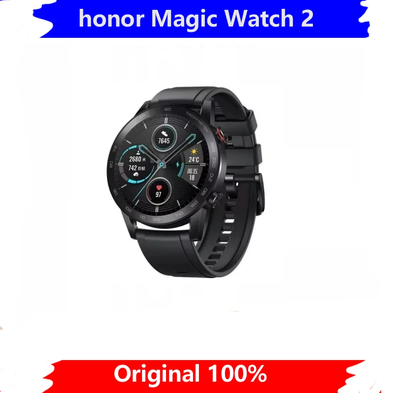 HONOR MagicWatch 2 Smartwatch 46mm Bluetooth Calling Smart Watch 14 Days Battery Life Phone Call Heart Rate GPS