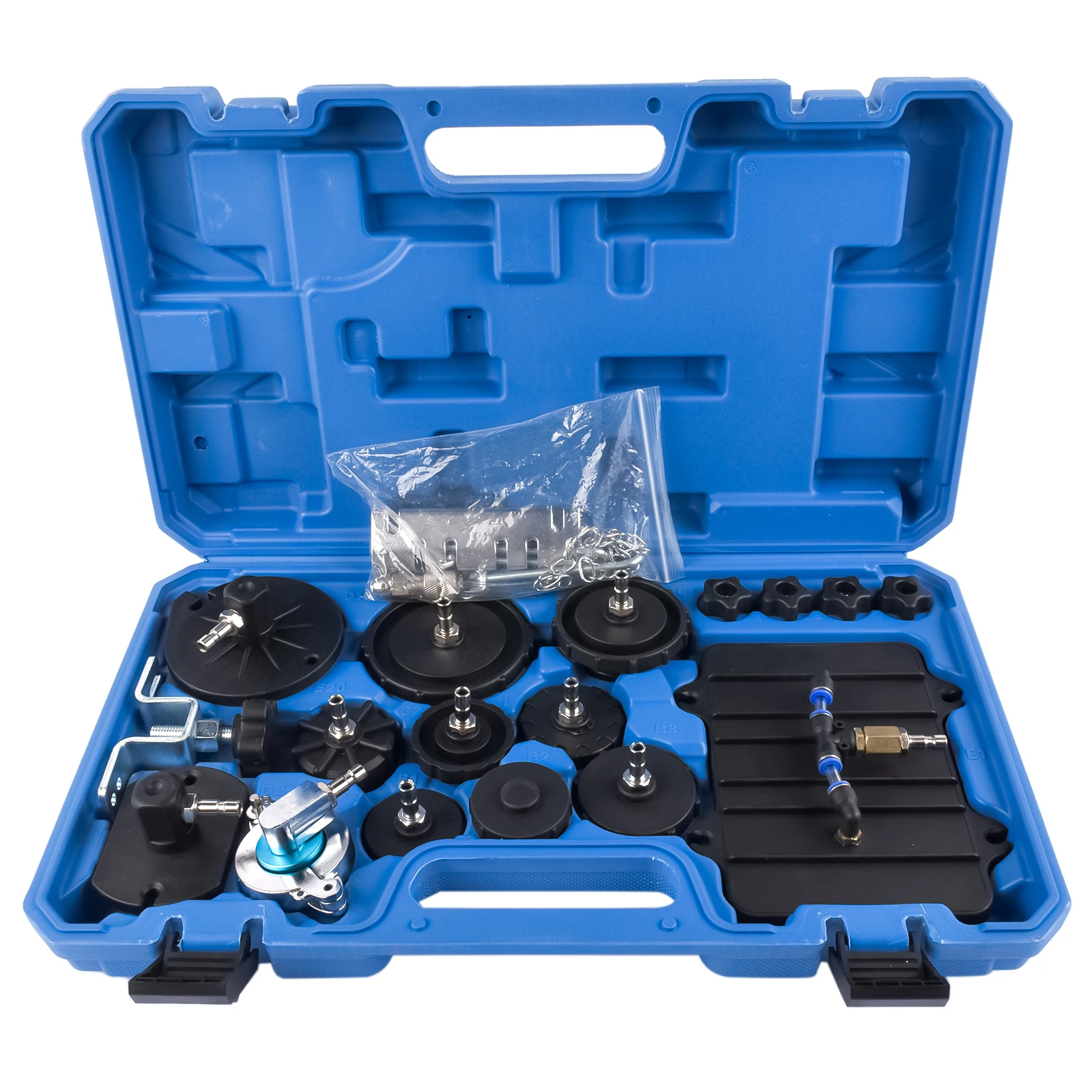 

AP01 12 шт., набор адаптеров для прокачки тормозов главного цилиндра, набор инструментов для прокачки тормозов MYBCT36 MMT2118542