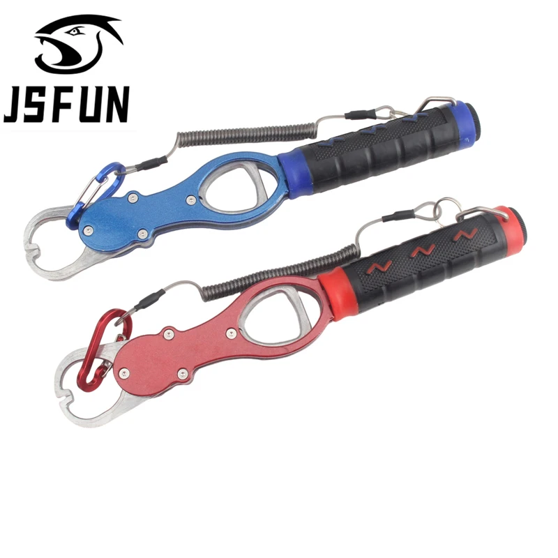 

Fishing Lip Gripper Fish Plier Hand Grip Portable Aluminum Alloy Fishing Grip Hook Gripper With Weight Scale Fishing Accessories