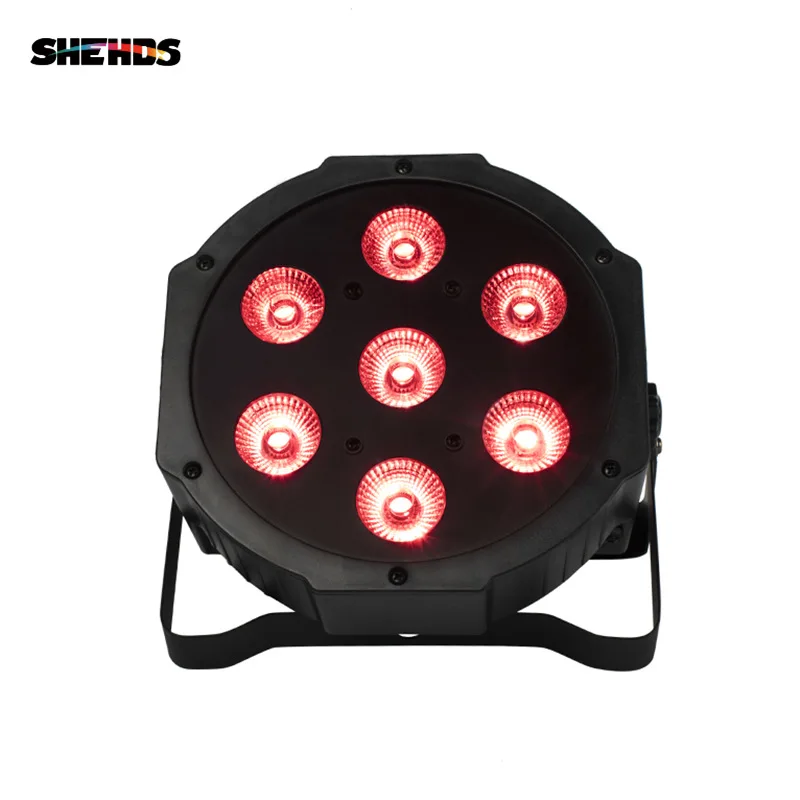 

7-in-1 Plastic Remote Control Par Light LED 126W Dyeing Effect Light for Bar Wedding Atmosphere Stage Lighting
