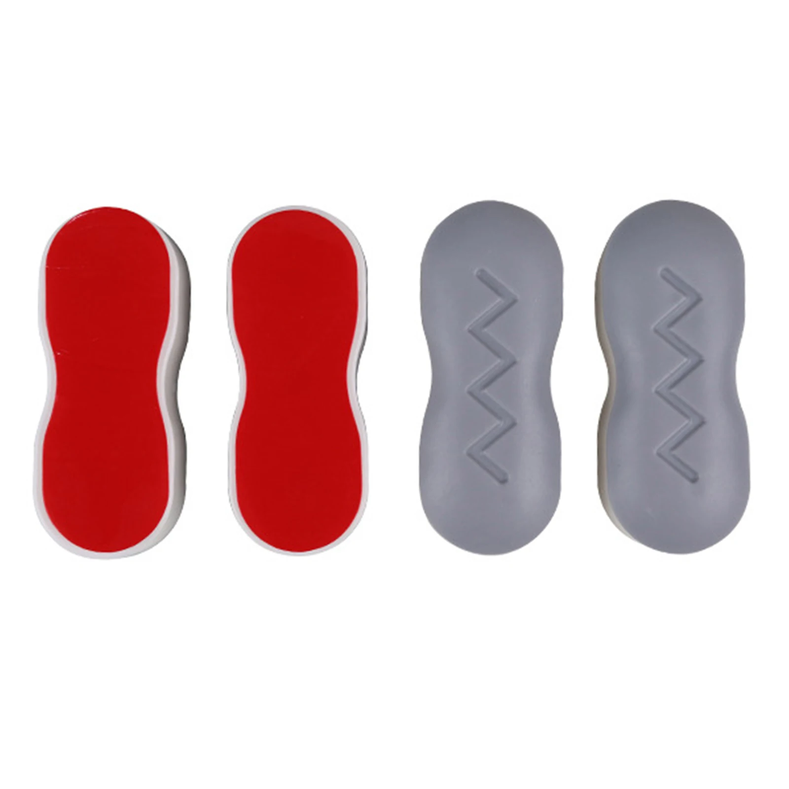 4pcs Self-adhesive Toilet Seats Gasket Replacement Bidet Lid Bumper Pads Set Universal Bidet Cover Heightening Attachment