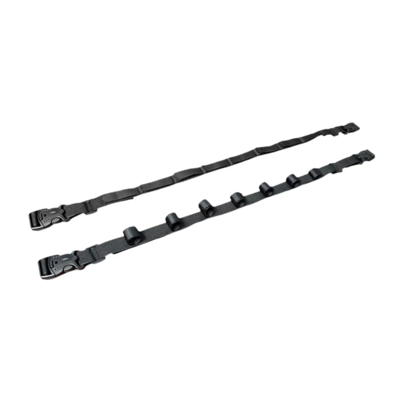 2Pcs Fishing Rod Rack Carrier 7 Rod Capacity for Wagons Outdoor Vehicle