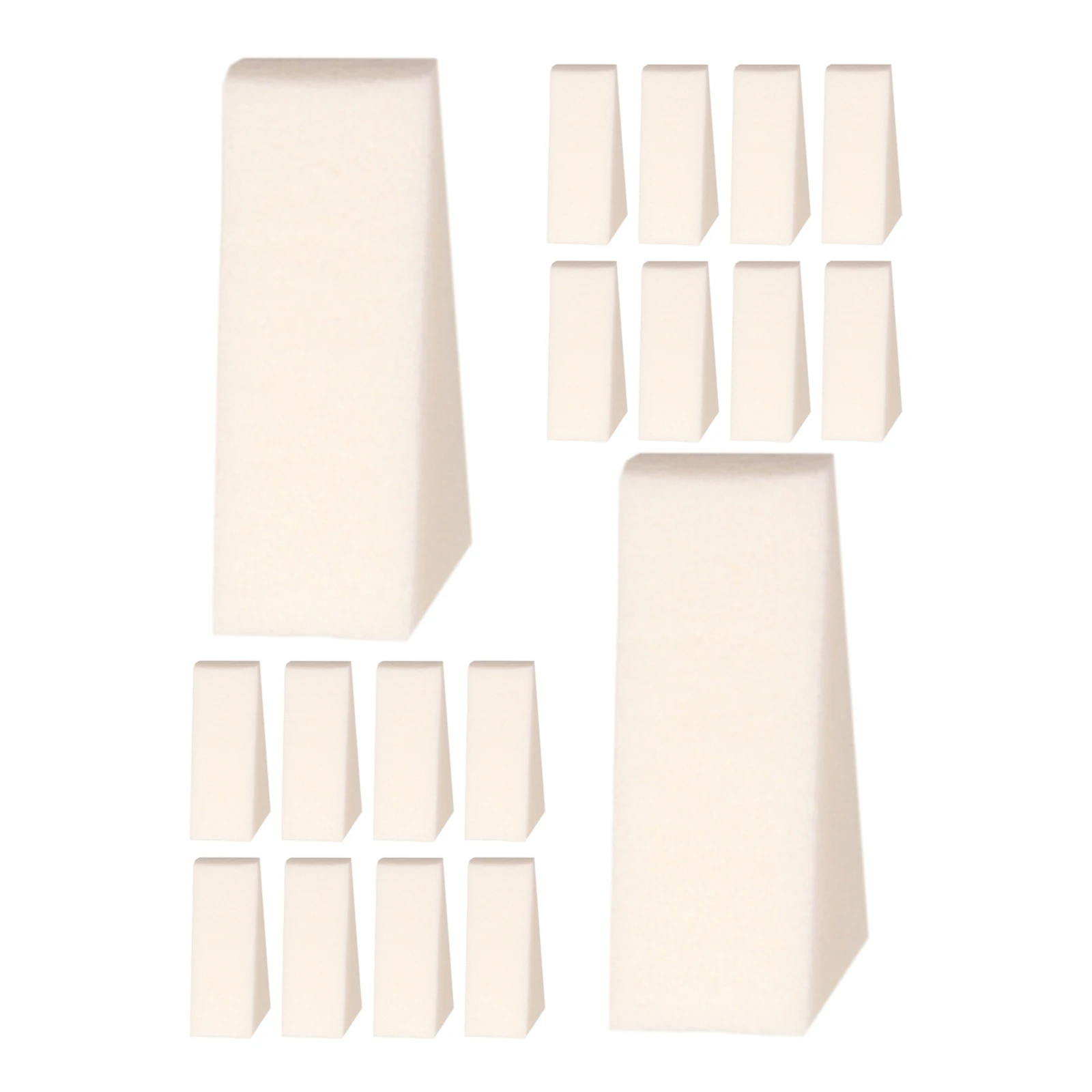 

20pcs Sponges Soft Manicure Multi-Functional Makeup Applicator Art Supplies Elastic Water-Absorbent Manicure Supplies