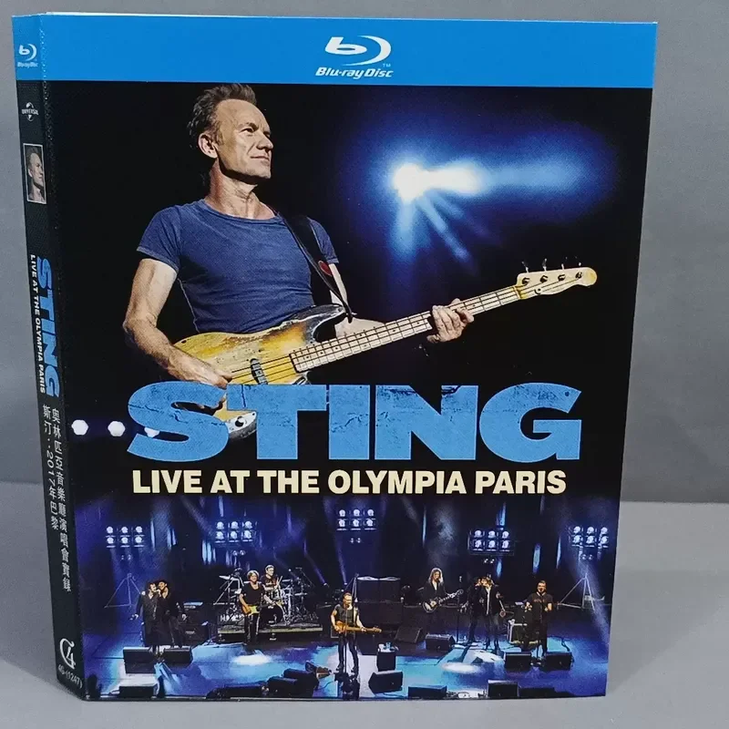 2017 Paris Concert Brand New Unopened Box Blu-ray Disc High Definition Image Quality Included