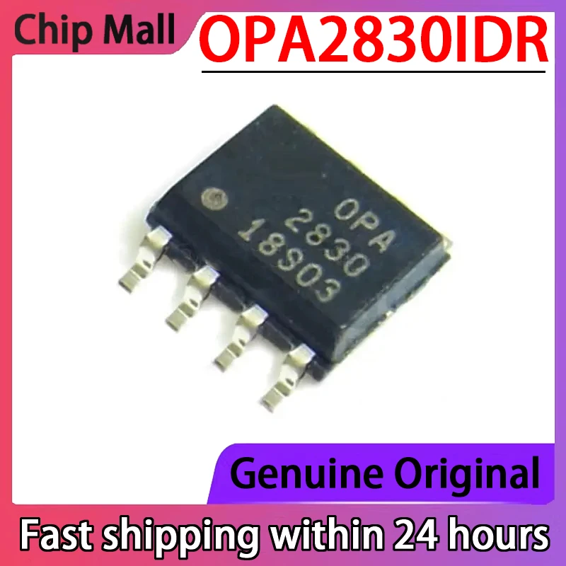 1PCS OPA2830IDR OPA2830 SOP8 2-way Low-power Single Power Broadband Operational Amplifier Brand New Original