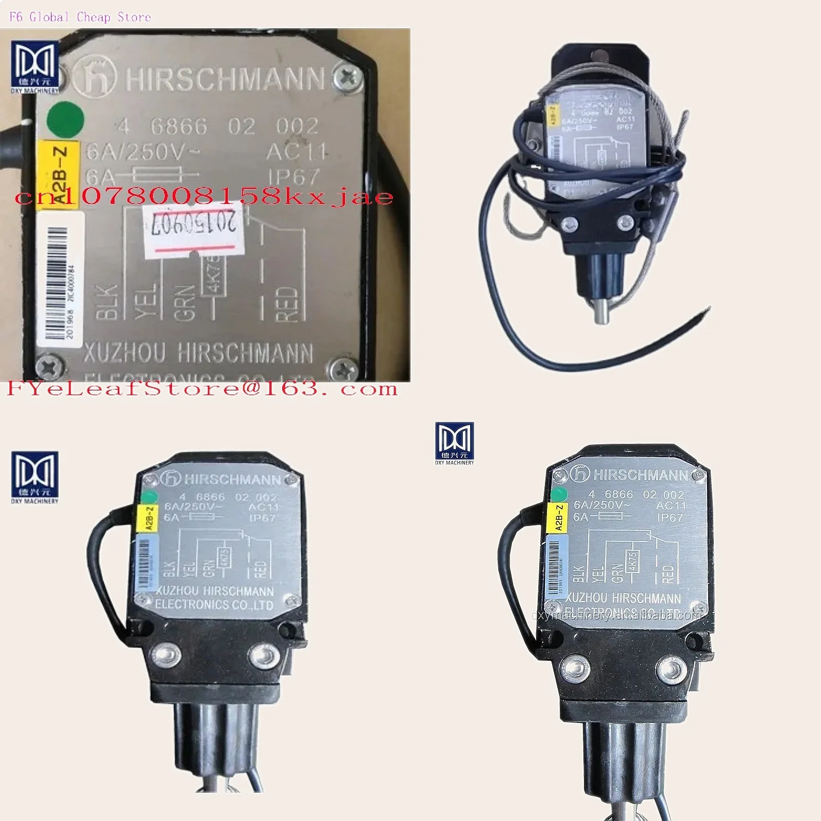 

Height Limit Switch A2B for Truck Crane Anti-Two Block Safety Protection