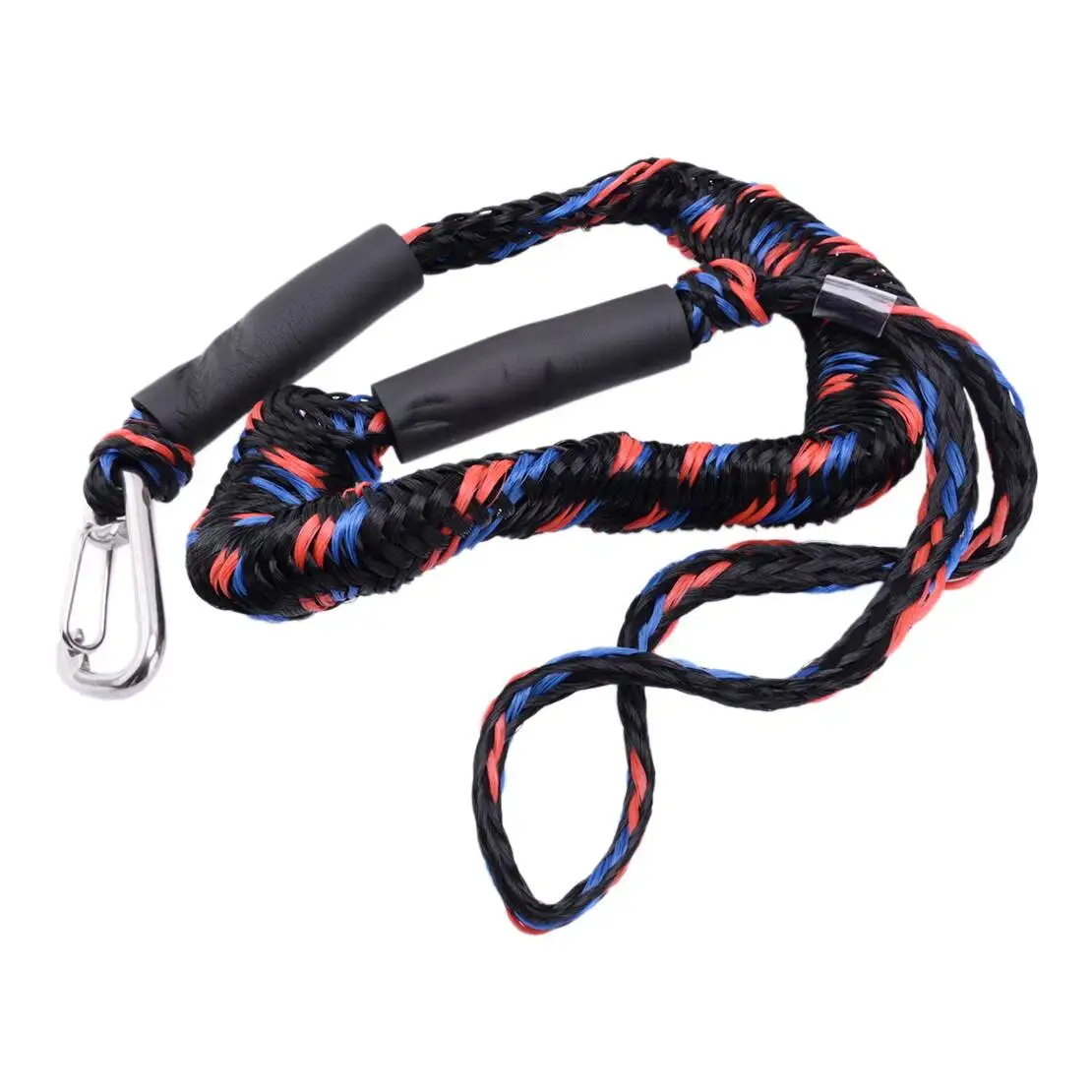 4FT Marine Bungee Dock Line for Boat Mooring Rope with Clip Anchor Cord Stretch Shock New