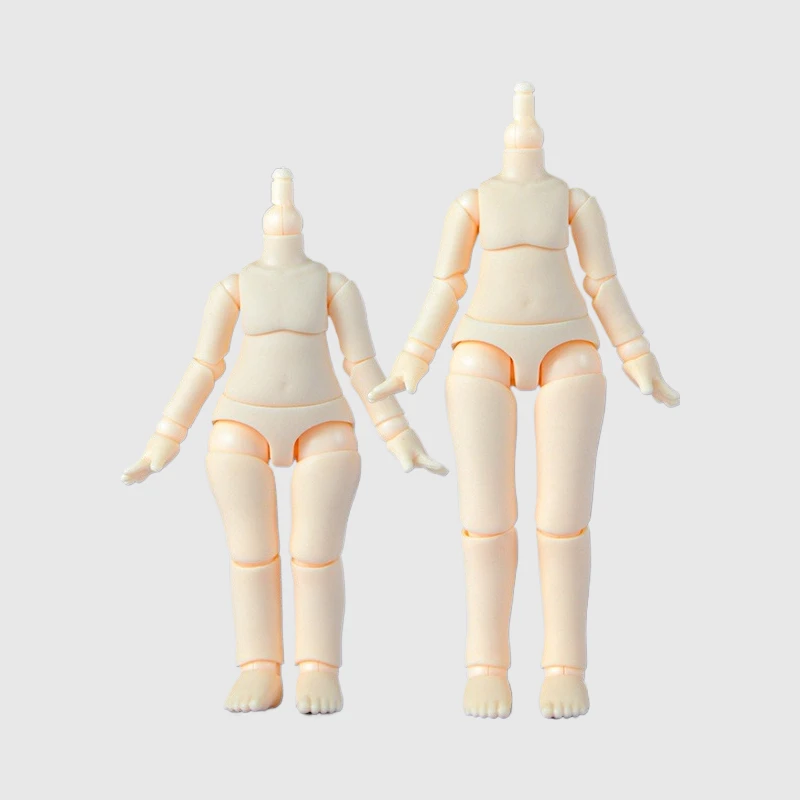 1/12 BJD Doll Body Ob11 Spherical Removeable Joint Body For Penny GSC Head Molly, Obitsu 11, DIY Doll Accessories