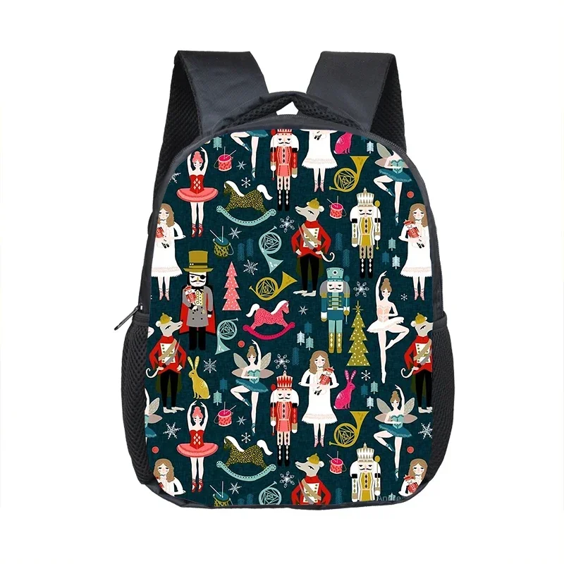 Children School Bags Dance Shoes Cartoon Ballet Dancing Printing Backpack 3D Mini Kindergarten Bag Best Baby Book Bags Gift