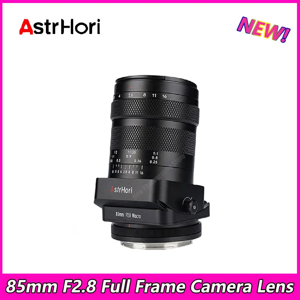 

AstrHori RockStar 85mm F2.8 Full Frame Macro Tilt Lens Manual Lens for SONY E Nikon Z Canon RF R Panasonic Leica L Cameras