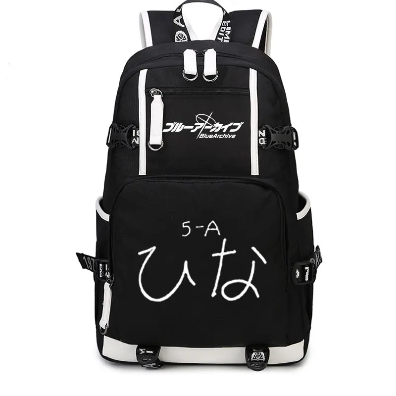 Anime Blue Archive Backpack Teenage Iochi Mari Hanekawa Hasumi School Bag Schoolbag Fashion Girls Student Bagpack Mochila