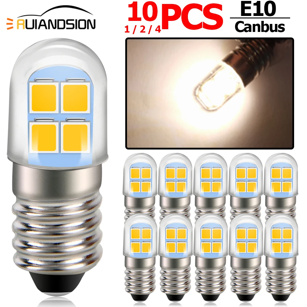 yZ[zRuiandsion 1/2/4/10 E10 LEDd 4.5V 6V lWv 2835`bv gF d wbhv g[`Cg 240[