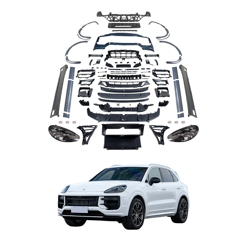 

Suitable for Porsches Cayenne 2011-2014 958.1 Upgrade 9Y0/9YA Turbo GT Body Kit Front Grille Car Bodykit