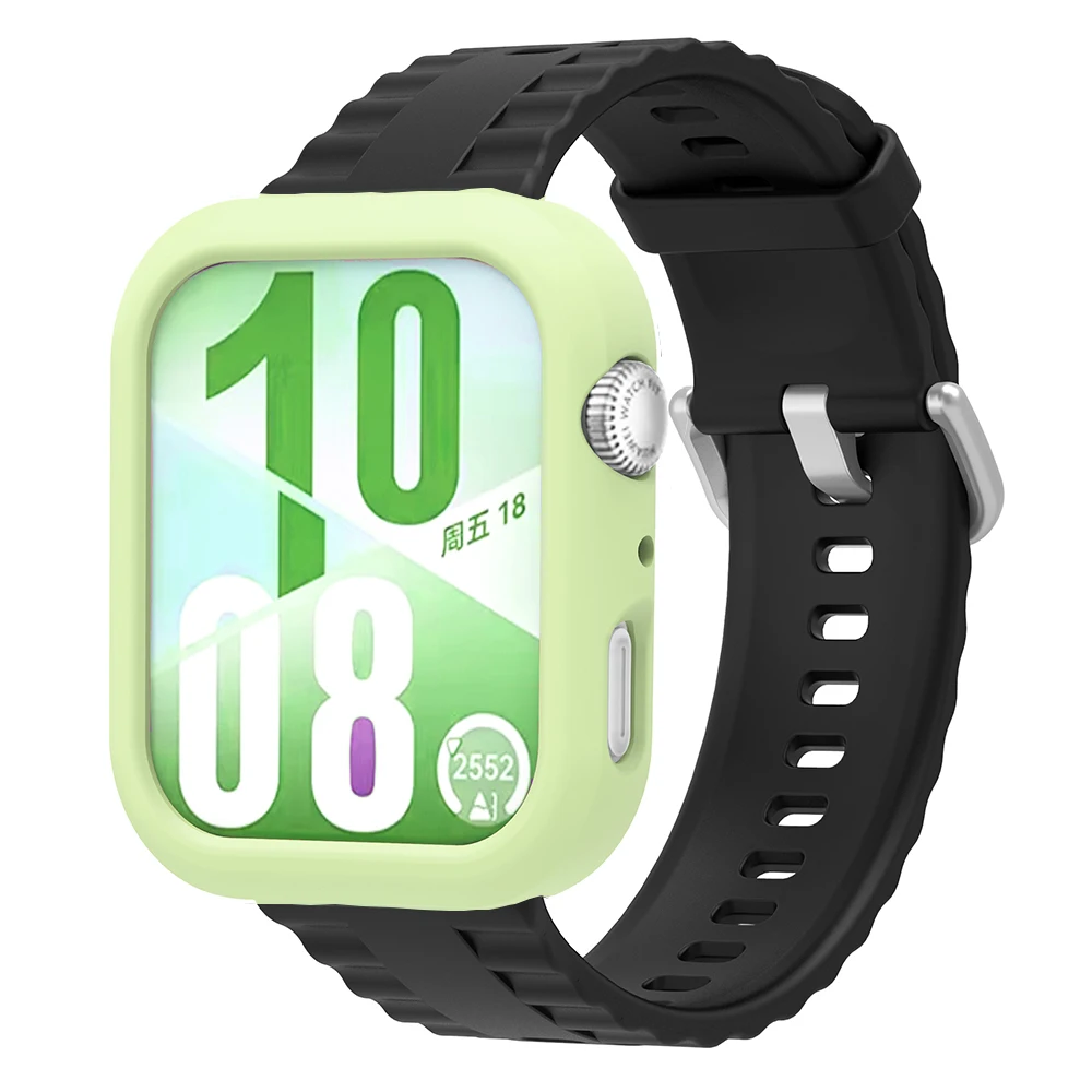 For Huawei Watch Fit 4 Soft Silicone Case Anti Scratch Protective Cover Colorful Watch Shell Decoration For Huawei Fit 4