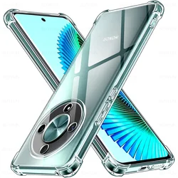 Clear Shockproof Silicone Case For Honor Magic6 Lite X9b Magic 6 Light HonorX9b Magic6Lite 6Lite X9 b 5G Back Cover Fundas Coque