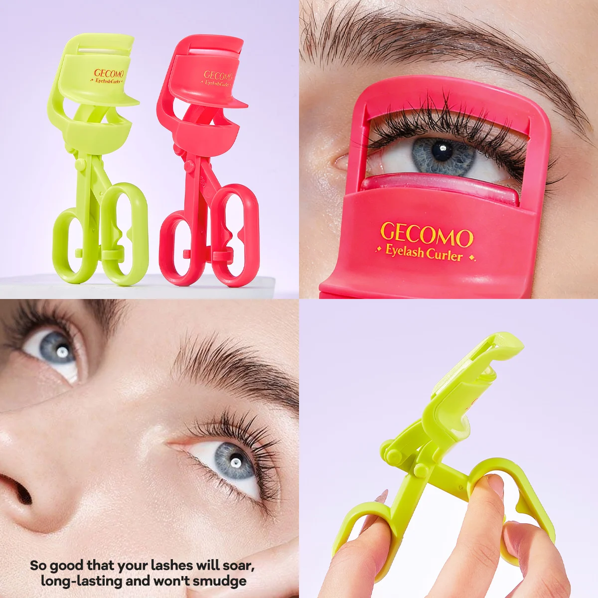 Picture 7: GECOMO Natural Wide-angle Eyelash curler, long-lasting curling, pressing and shaping, natural eyelashes